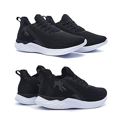 ATHIX Allure Flexy - Zapatillas de Correr para Mujer, Negro (Negro/Camuflaje), 40 EU - Zapatillas Deportivas, cómodas y Transpirables