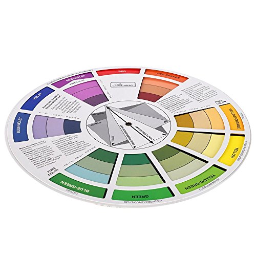 ATOMUS Big GuíA De Colores De La Rueda De Color Tattoo Pigment Chart Suministros Para Pintura Permanente De Cejas Lip Body Tattoo