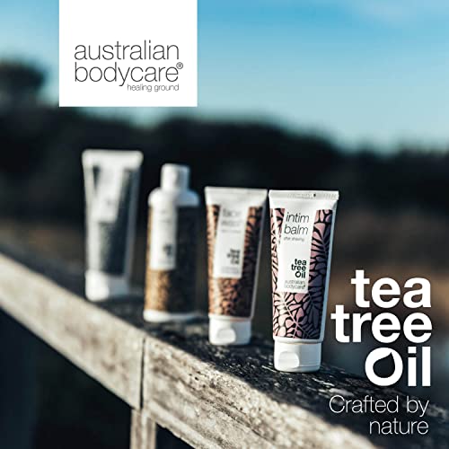 Australian Bodycare Champú con aceite de árbolo de té 500 ml | Anticaspa y Cuero cabelludo seco | También para el cuidado diario de manchas y granos en el cuero cabelludo | Psoriasis, eczema