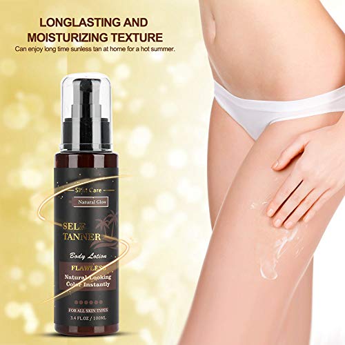 Autobronceador, Crema bronceadora sin sol Autobronceador Hidratante de larga duración Crema bronceadora sin sol Crema corporal