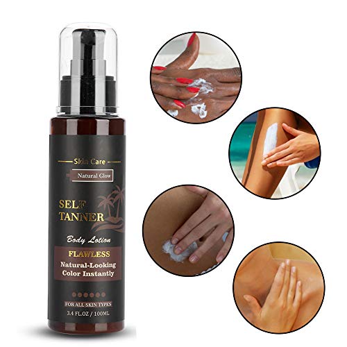 Autobronceador, Crema bronceadora sin sol Autobronceador Hidratante de larga duración Crema bronceadora sin sol Crema corporal