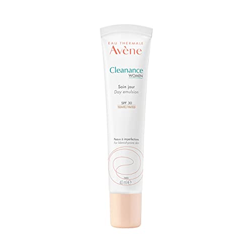 Avene Cleanance Women | Crema De Día Con Color | Imperfecciones | Spf30, Blanco, 40 Mililitro