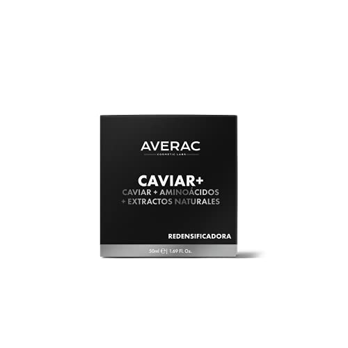 Averac Cosmetic Caviar+, Crema Facial Redensificadora Enriquecida Con Caviar Y Rosa Alpina 50 Ml, Multicolor