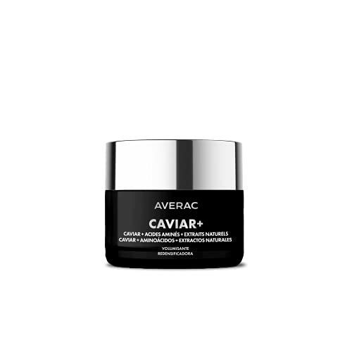 Averac Cosmetic Caviar+, Crema Facial Redensificadora Enriquecida Con Caviar Y Rosa Alpina 50 Ml, Multicolor