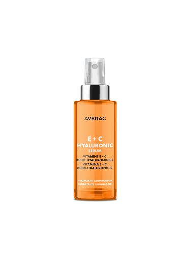 Averac Cosmetic Sérum E+c Hyaluronic – Sérum Facial Iluminador y Antioxidante Con Vitamina E Y C Y Ácido Hialurónico, 30 ml