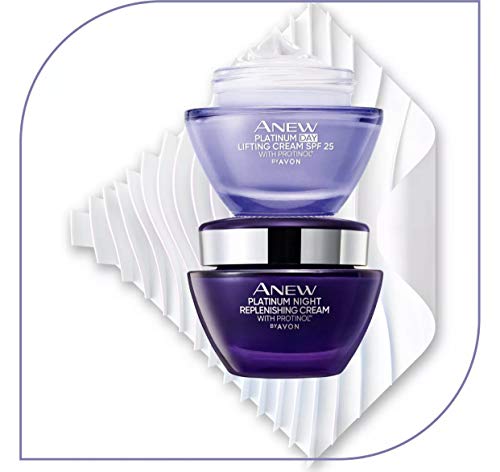 Avon Anew Platinum 60 + día SPF25 y noche hidratante crema Set