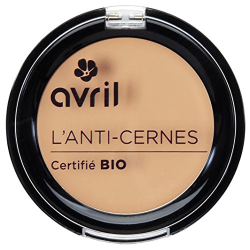 Avril Corrector de ojeras, Certificado “orgánico”, Nude, 2,5 g