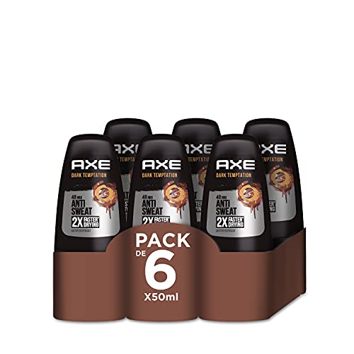 Axe Dark Temptation Desodorante - 50 ml - Pack de 6