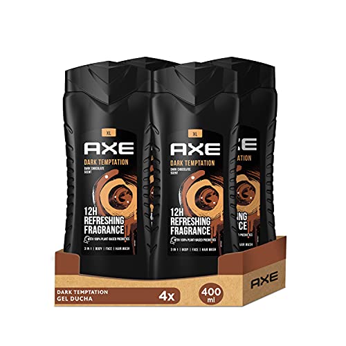 Axe Gel de Ducha Dark Temptation 400ml - Pack de 4