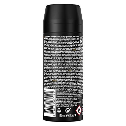 Axe Gold Temptation Rock Desodorante - 150 ml - Pack de 6