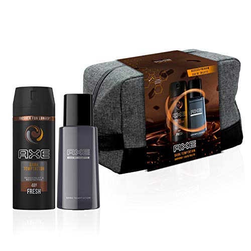 AXE Pack Dark Temptation Neceser Duo - Desodorante 150 ml + Eau de Toilette 100 ml