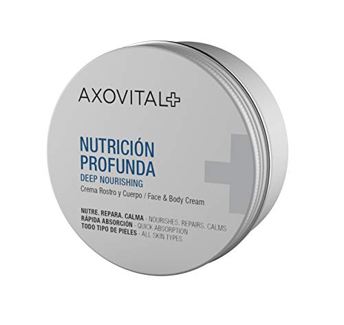 Axovital - Crema Hidratante 2 en 1 para Cara y Cuerpo - 150 ml.