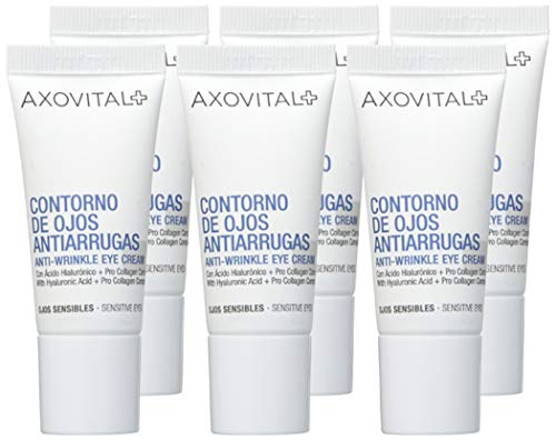 Axovital - Crema para los ojos, paquete de 6 (6 x 15 ml)