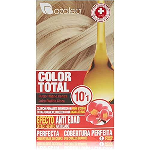 Azalea Color Total Tinte Tono 10.1 Rubio Platino Ceniza - 100 gr