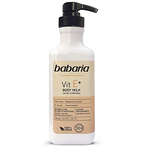 Babaria Body Milk Hidratante Vitamina E 500ml