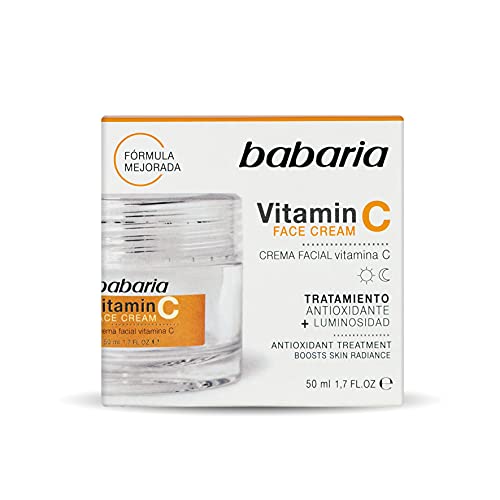 Babaria – Crema facial con Vitaminas C y E – 50 ml