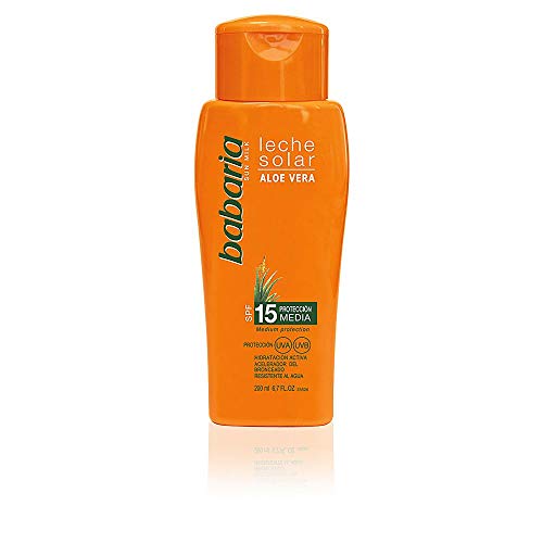 Babaria Leche Solar Aloe Vera SPF 15-232 gr