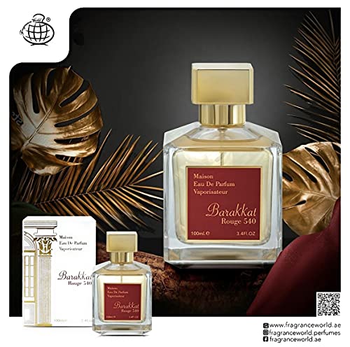 'Barakkat Rouge 540 - Eau De Parfum - Por Fragrance World