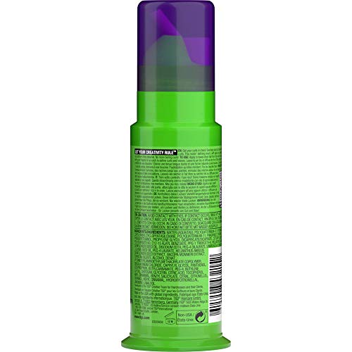 BED HEAD by TIGI - Curls Rock, crema voluminizadora para pelo rizado para unos rizos definidos, 113 ml