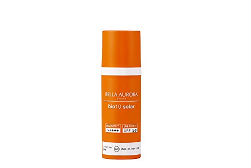 Bella Aurora crema protector solar UVA Plus anti-manchas SPF 50 hipoalergénico piel sensible 50 ml