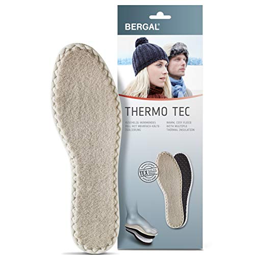 BERGAL Thermo Tec Plantillas/Deportivas, Beige, 37 EU