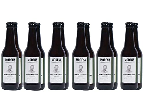 BERTÍN OSBORNE SELECCIÓN, PACK selección x12 Uds de cerveza selectas. La cerveza MORENA, es una cerveza oscura, sus aromas son maltosos con toques a fruta muy madura.