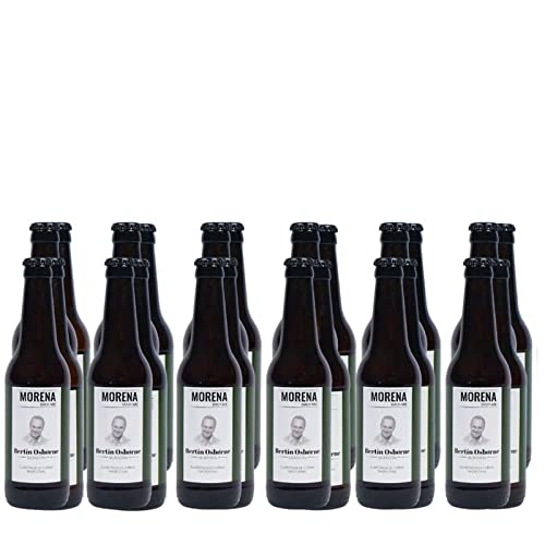 BERTÍN OSBORNE SELECCIÓN, PACK selección x24 Uds de cerveza selectas. La cerveza MORENA, es una cerveza oscura, sus aromas son maltosos con toques a fruta muy madura.