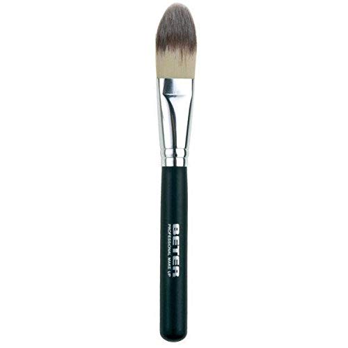 Beter 64334, Brocha Maquillaje Professional Líquido 17 Cm - 3 Gr, Negro, 20.3