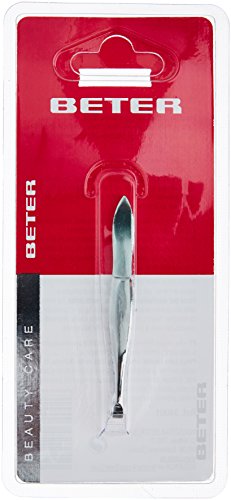 Beter Tweezers With Straight Tip Chrome Plated 1 Pz