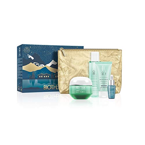 Biotherm aquasource gel para piel normal mixta 50ml +aquasource night spa 20ml + life plankton elixir 7ml