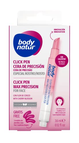 BODY NATUR Click pen cera depilatoria + 20 bandas caja 1 ud