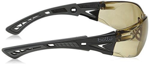 Bollé - Gafas de seguridad (revestimiento de platino, cristales semi-oscuros)