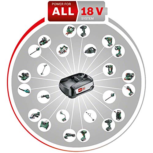 Bosch 06008A0501 ALB 18 LI Soplador a batería 2,5 Ah, 18 V , Negro/Verde