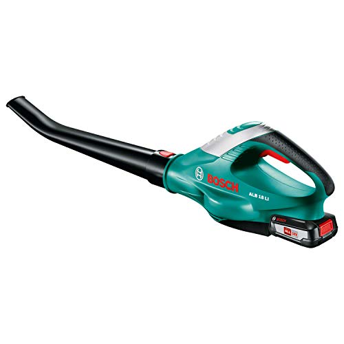 Bosch 06008A0501 ALB 18 LI Soplador a batería 2,5 Ah, 18 V , Negro/Verde