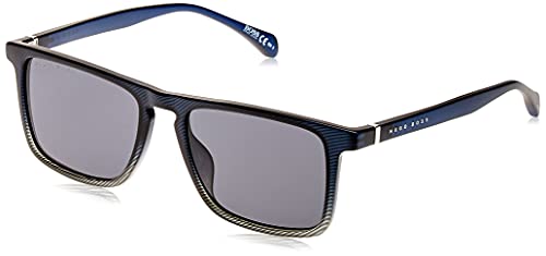 BOSS 1082/S Gafas de Sol, Matte Blue Pattern, 54 para Hombre