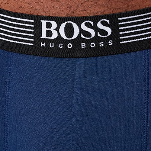 BOSS Boxer Brief Pure, Medium Blue424, M para Hombre