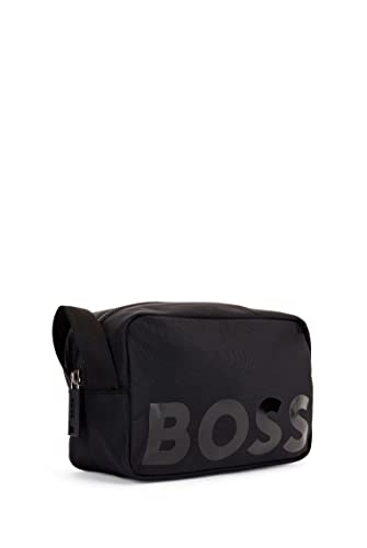 BOSS Catch_Washbag, Neceser. para Hombre, Negro1, One Size