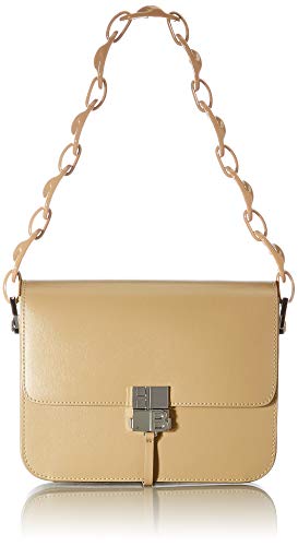 BOSS Ella Should Bag Ch, Acoplamiento para Mujer, Beige266, Einheitsgröße