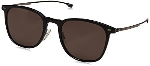 BOSS Hugo 0974/S Gafas, Black/GY Grey, 54 Hombres