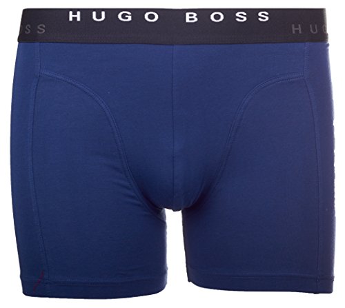 BOSS Hugo Boss Boxer Brief 2P Solid, Bóxer Hombre, Azul (Open Blue 471), XX-Large