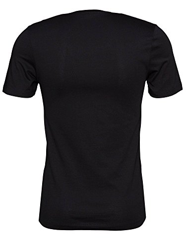 BOSS Shirt SS RN 3P BM 10111875 02 Camiseta, Negro (Black 1), XX-Large (Talla Fabricante: XXL) (Pack de 3) para Hombre
