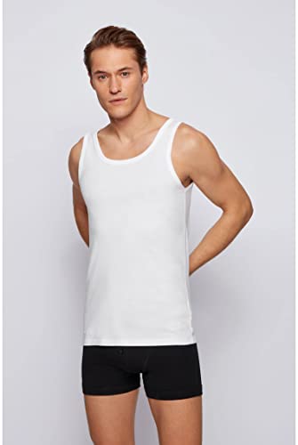 BOSS Tank 3p Co Top de Deporte, Blanco (White 100), XXL (Pack de 3) para Hombre