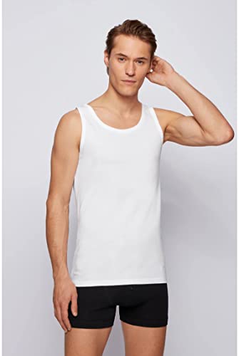 BOSS Tank 3p Co Top de Deporte, Blanco (White 100), XXL (Pack de 3) para Hombre