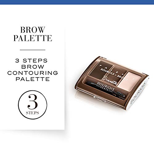 Bourjois Brow Palette Kit para cejas Tono 2 Brunette - 37 gr.