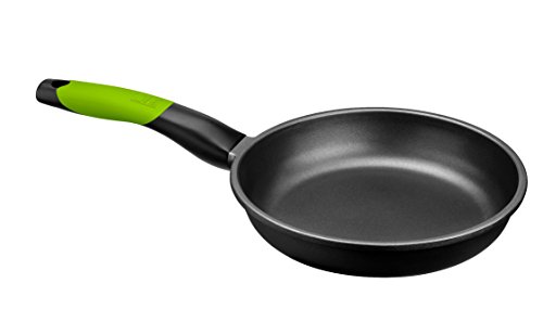 BRA PRIOR - Sartén, 24 cm, aluminio fundido con antiadherente Teflon Innovations, apto para todo tipo de cocinas incluida inducción