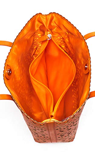 Braccialini - Bolso al hombro de Material Sintético para mujer naranja Arancio