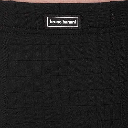 Bruno Banani Hipshort Check Line 2.0 Bóxer, Negro (Schwarz Karo 125), M para Hombre