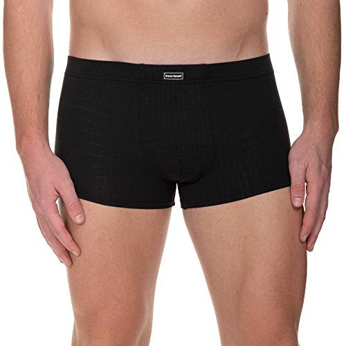 Bruno Banani Hipshort Check Line 2.0 Bóxer, Negro (Schwarz Karo 125), M para Hombre