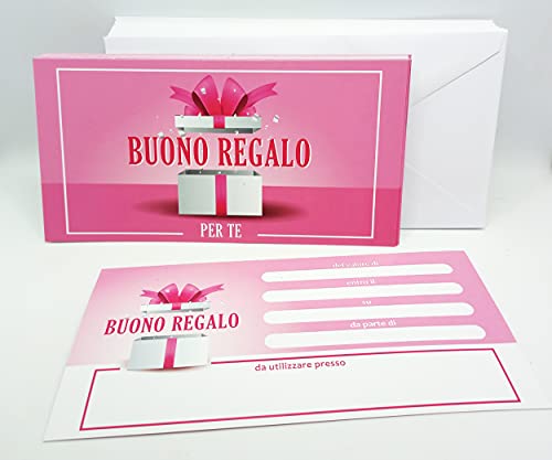 Buenos regalos con sobres (25 o 50 unidades) tarjetas de regalo para envolver regalos o descuento clientes; tiendas de ropa de peluquería, peluquería y estudios (25)