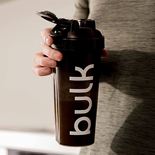 Bulk Iconic Shaker - Botella (750 ml), color negro